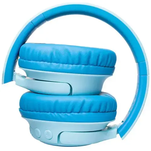 Casti pentru copii PowerLocus Wireless Bobo Kids (Albastru)