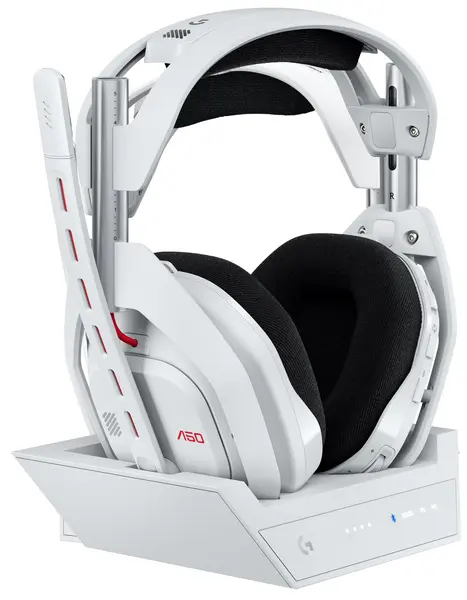 Căști pentru gaming Logitech - Astro A50, Xbox, PS5, PC, NS, wireless, alb