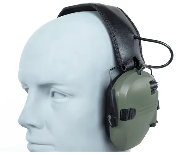 Casti Protectie Fonica Activa WoSport - OLIVE