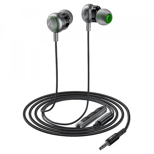 Casti Stereo Acefast L4, 3.5mm, Negru