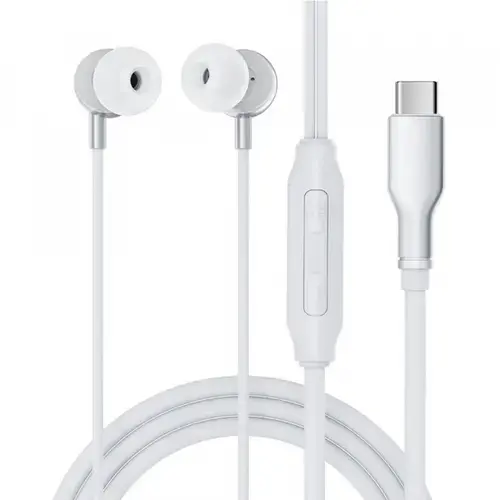 Casti Stereo Acefast L8, USB-C, Gri