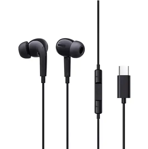 Casti Stereo Baseus Encok CZ18, USB-C, Microfon (Negru)