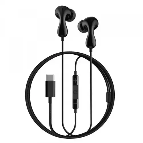 Casti Stereo Baseus Encok CZ20, USB-C, Negru