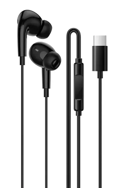 Casti Stereo Borofone BM100 Pro Fuente, USB-C, Microfon (Negru)