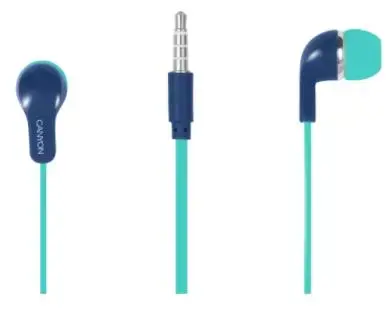 Casti stereo Canyon CNS-CEPM02GBL (Albastru/Turcoaz)