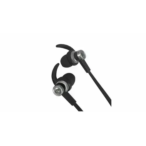 Casti stereo cu microfon Esperanza EH201KS, Negru/Gri