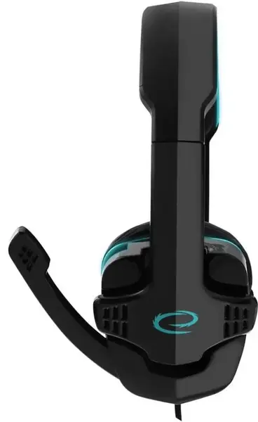Casti Stereo Esperanza Raven EGH310B, Microfon (Negru/Albastru)