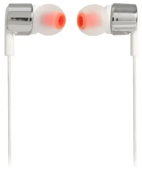 Casti Stereo JBL T210 (Alb/Gri)