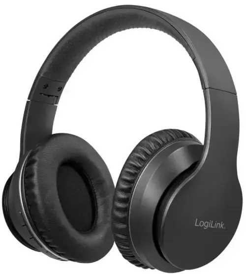 Casti Stereo LogiLink BT0053, Bluetooth, Active Noise Cancelling (Negru)