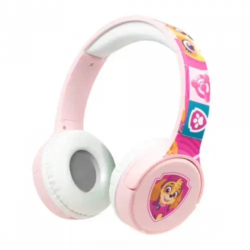 Casti Stereo OEM Paw Patrol Kids, Bluetooth, A2DP, Roz