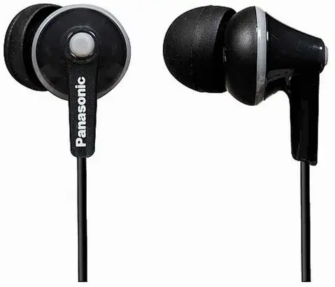 Casti Stereo Panasonic RP-HJE125E-K (Negru)