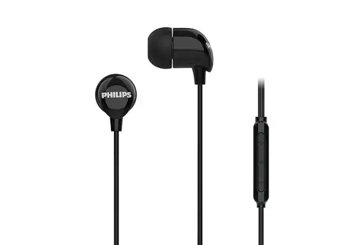 Casti Stereo Philips TAE2146BK/00, USB-C, Microfon, Cablu 1.2m (Negru)
