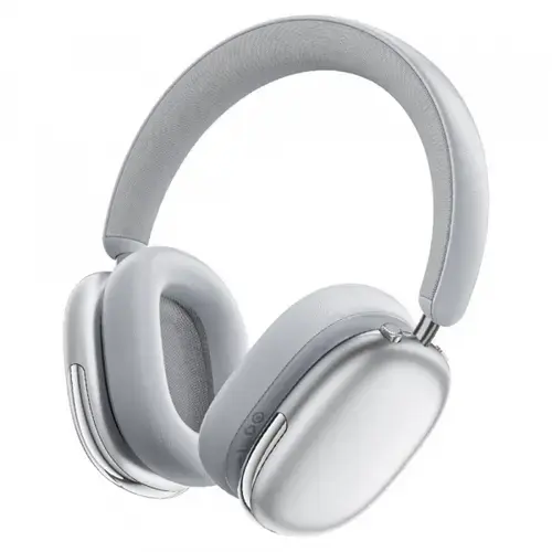 Casti Stereo Wireless Acefast H9, Bluetooth, A2DP, ANC, Argintiu