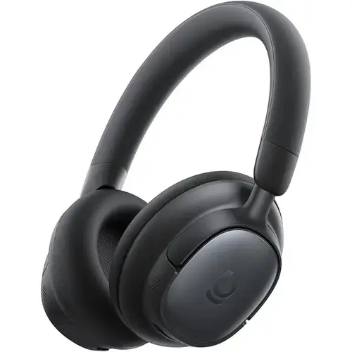 Casti Stereo Wireless Baseus Bowie MH1, ANC, 5 Microfoane cu AI, Autonomie pana la 80 de ore (Negru)