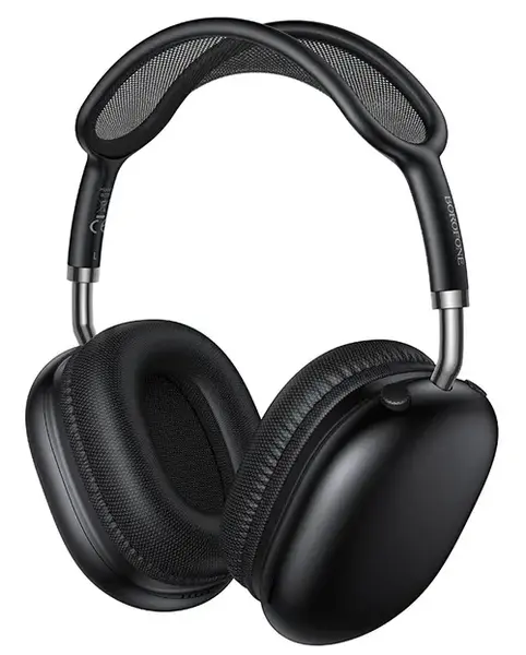 Casti Stereo Wireless Borofone BO36 Tone, Bluetooth, A2DP, Negru