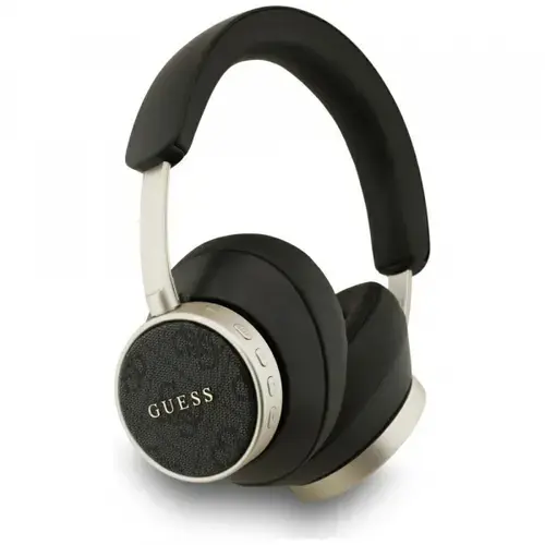 Casti Stereo Wireless Guess 4G Classic Logo, Bluetooth, A2DP, Negru