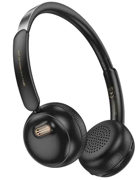 Casti Stereo Wireless HOCO W62, Bluetooth (Negru)