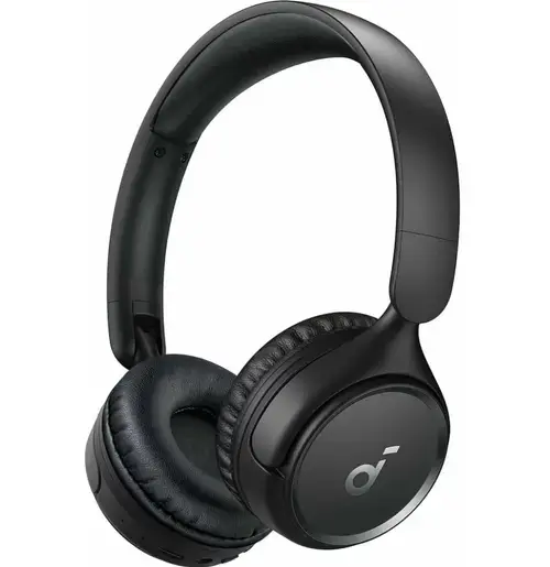Casti Stereo Wireless On-Ear Anker Soundcore H30i, Design Pliabil, Pure Bass, Bluetooth 5.3 (Negru)