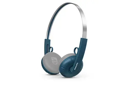 Casti Stereo Wireless On-Ear Philips Retro TAH2000TL/00, Autonomie 26 ore, Bluetooth 5.4, Microfon (Verde)