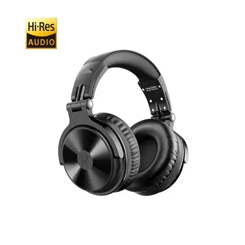 Casti Stereo Wireless OneOdio Pro Studio C, Over Ear, Bluetooth, Jack 3.5/6.35mm, Difuzor 50mm, Impedanta 32 Ohm (Negru)