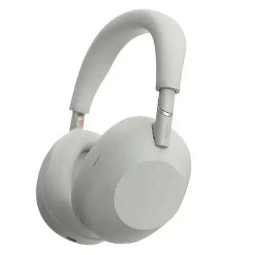 Casti Stereo Wireless Over-Ear Sony WH-1000XM6, Bluetooth, ANC, Autonomie 30 ore ANC/40 ore ANC Off, NFC, Microfon (Argintiu)