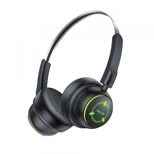 Casti Stereo Wireless Yesido EP15 Kids, Bluetooth, A2DP, Negru