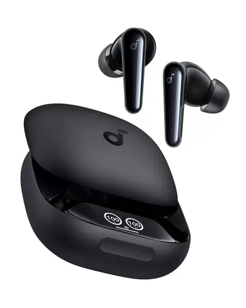 Casti True Wireless Anker Soundcore Liberty 4 Pro, Bluetooth, ANC, Hi-Fi, 6 Microfoane, AI (Negru mat)