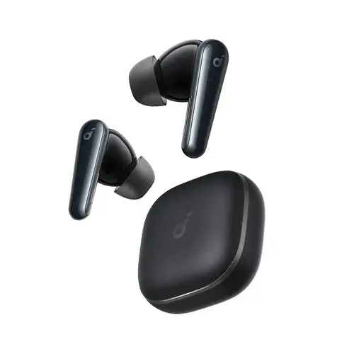 Casti True Wireless Anker SoundCore Liberty 5, Active Noise Cancelling, Autonomie 48 ore, IP55, Dolby Audio, Bluetooth 5.4 (Negru)