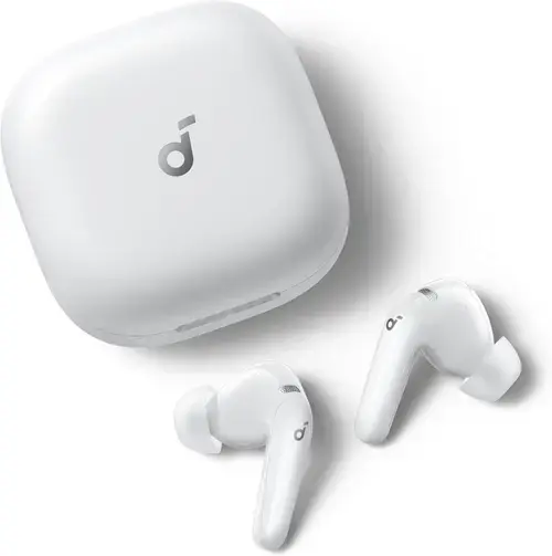 Casti True Wireless Anker Soundcore R60i, ANC, Hi-Res Sound, Autonomie 50 ore, IP55, Bluetooth 6.1 (Alb)