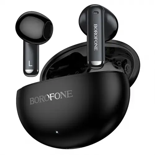 Casti True Wireless Borofone FQ12 Nice, Bluetooth, Negru