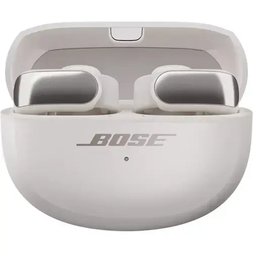 Casti True Wireless Bose Ultra Open, Bluetooth, NFC, IPX4, Microfon (Alb)