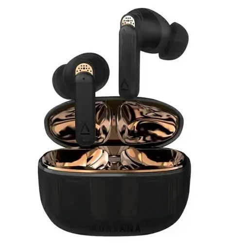 Casti true wireless Creative Aurvana ACE 2, Bluetooth 5.3, ANC, 24H autonomie, Negru/Cupru