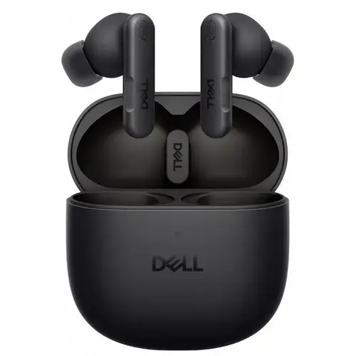 Casti True Wireless Dell Pro Plus, Bluetooth 5.3, ANC, incarcare Wireless QI (Negru)