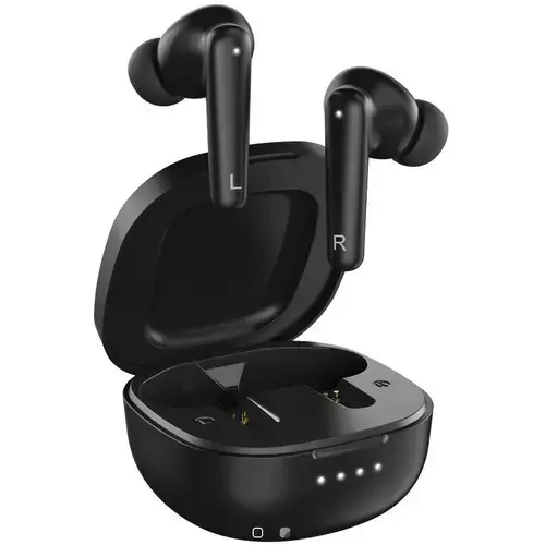 Casti True Wireless Genius HS-M910BT, microfon pe casca, conectare prin Bluetooth 5.0 (Negru)