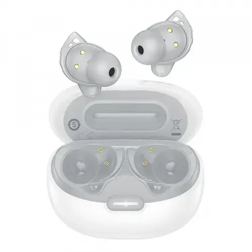 Casti True Wireless HOCO EW203, Bluetooth, Alb