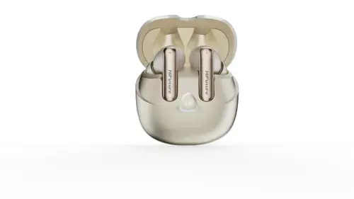 Casti True Wireless In Ear HiFuture SonicAir, Bluetooth 5.3, Soft Bass, ENC, Pana la 35 de ore autonomie (Auriu)