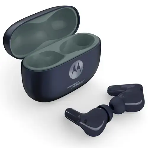 Casti True Wireless In-Ear Motorola moto buds 2 Plus, Bluetooth 6, IPX54, ANC, Microfon, PANTONE (Albastru)