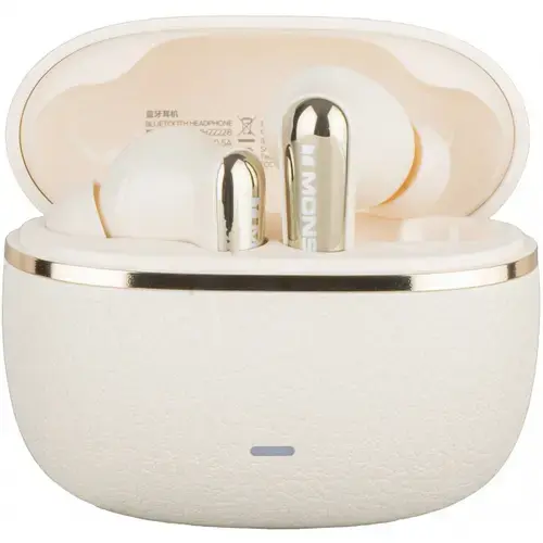 Casti True Wireless Monster Clarity 200, Bluetooth, ANC, Crem