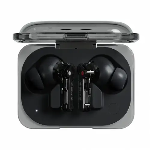 Casti True Wireless Nothing Ear (a) B162, Bluetooth, ANC, MultiPoint, Negru