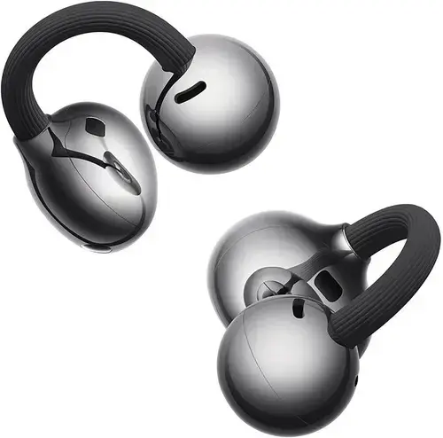 Casti True Wireless Open-Ear Huawei FreeClip 2, Bluetooth, IP57, Autonomie 9/38 ore, Microfon (Negru)