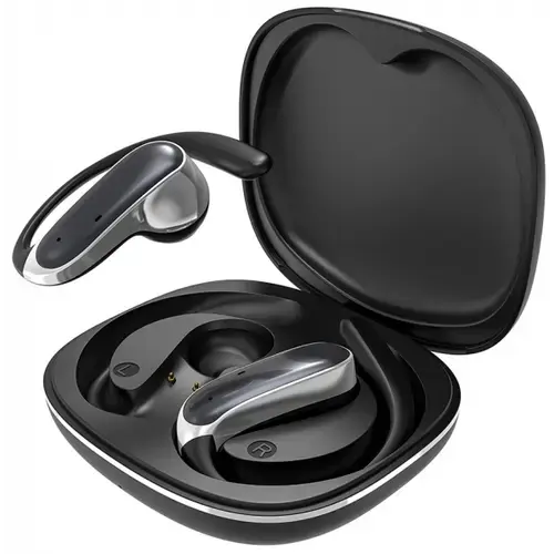 Casti True Wireless Over-Ear Dudao U17Z, Handsfree, Bluetooth, Autonomie 6 ore (Negru)