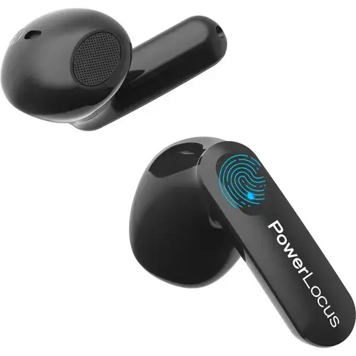 Casti True Wireless PowerLocus Vibe, Bluetooth (Negru)