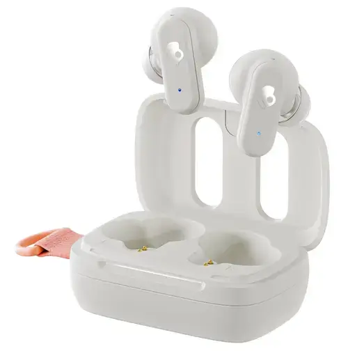 Casti True Wireless SkullCandy Dime 3, Bluetooth, Microfon (Alb)