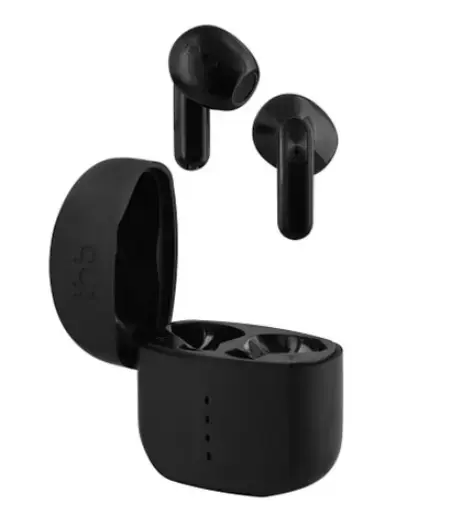 Casti True Wireless TNB ZIP 2, Bluetooth, Microfon (Negru)
