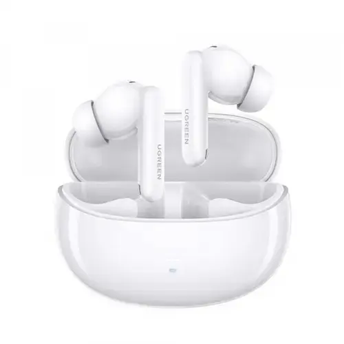 Casti True Wireless UGREEN HiTune T3 Pro WS206, Bluetooth, ANC, MultiPoint, Alb