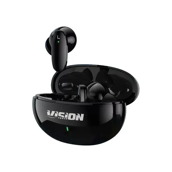 Casti True Wireless Vision Touch VTWSANCENC01A, ANC-ENC, Bluetooth, Negru
