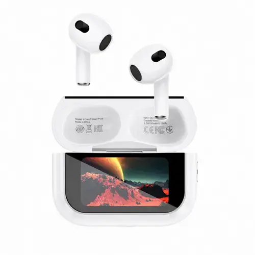 Casti True Wireless XO Design X47 4th Gen, Bluetooth, Alb