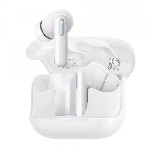 Casti True Wireless Yesido TWS34, Bluetooth, ANC, Alb