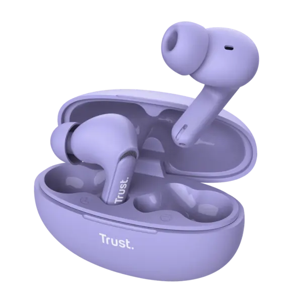 Casti Trust Yavi earbuds BT, mov Casti Trust Yavi earbuds BT, mov