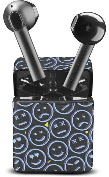 Căști wireless Cellularline - Music Sound Smile, TWS, negre